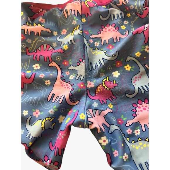 JoJo Maman Bebe dinosaur rashguard Girls Size 1-2 years Excellent condition exce - Picture 6 of 6